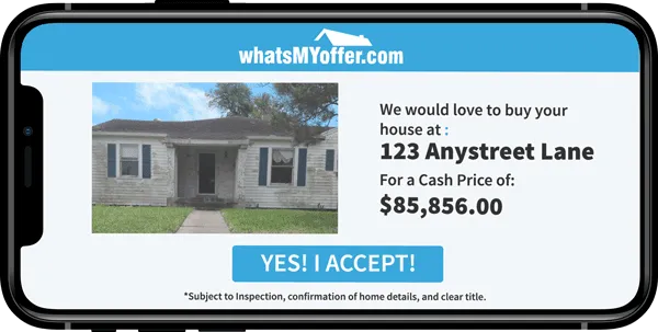 Instant cash offer to buy house in Bayou Blue Louisiana